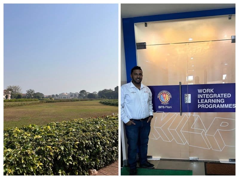 BITS Pilani campus landscape and WILP programme entrance